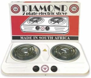 Diamond Double Electric Spiral Hotplate Stove