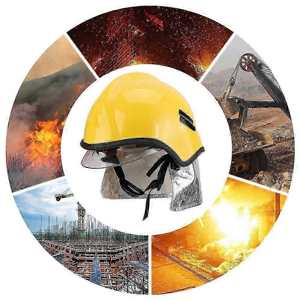 Protective Fireproof Firefighter Safety Helmet Anti Corrosion - Image 4
