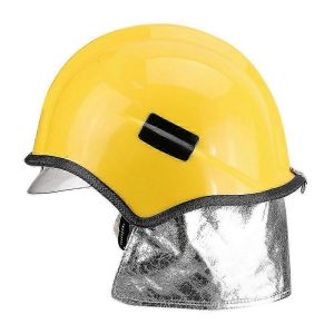 Protective Fireproof Firefighter Safety Helmet Anti Corrosion
